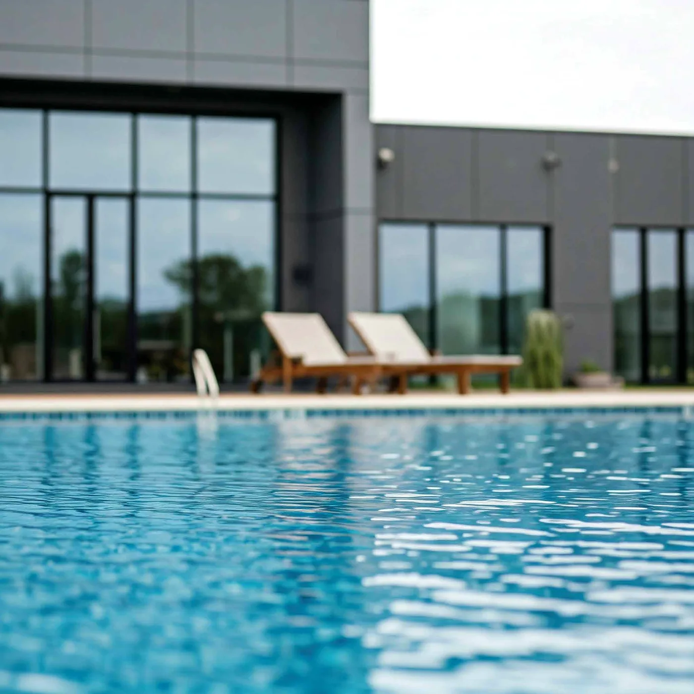 Swimming pool at Club Peninsula (artist's impression)